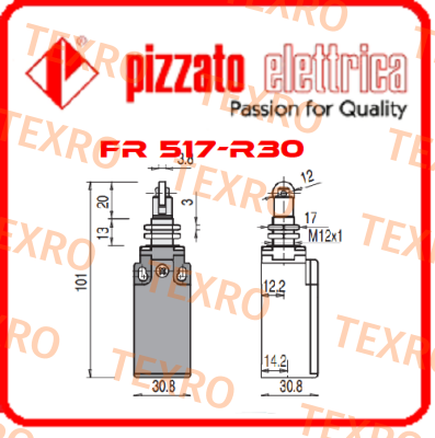 Pizzato Elettrica-FR 517-R30