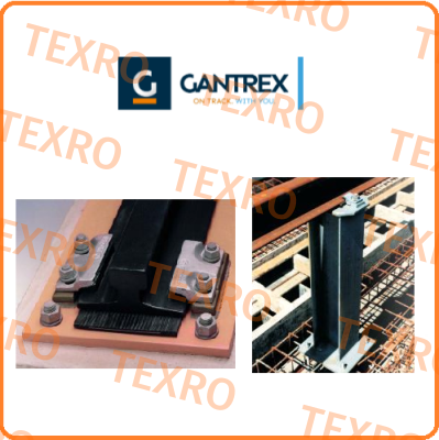 Gantrex-Grips for rail 864m according to Gantrex requirements