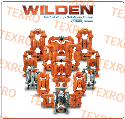 Wilden-POS 1 FOR SECTION 9B T4 METAL AIR-OPERATED PTFEFITTED 