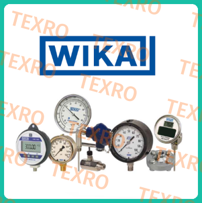 Wika-PRESSURE GAUGE FOR GAS 3500-4000 PSI, DIAMETER 2 AND 1/2 INCH 