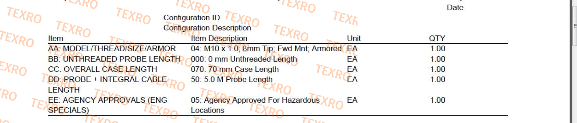 Metrix-MX8030-04-000-070-50-05