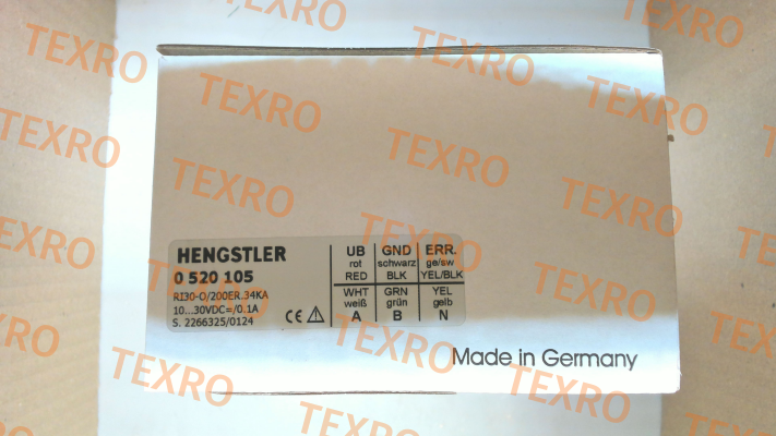 Hengstler-p/n: 0520105, Type: RI30-O/  200ER.34KA