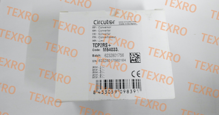 Circutor-M54033 /TCP2RS+