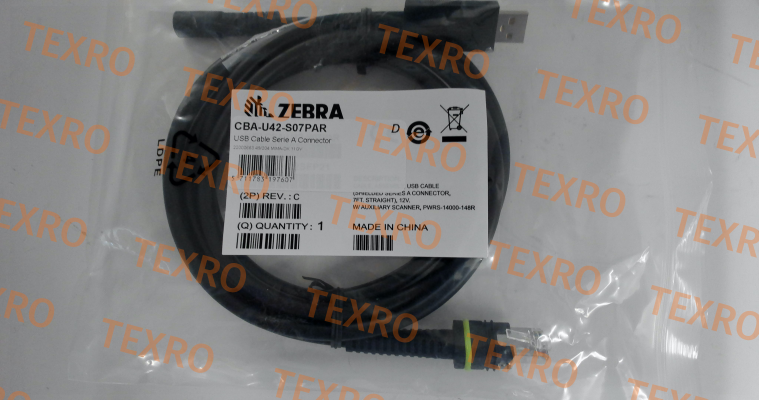 Zebra-CBA-U42-S07PAR