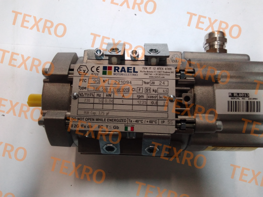 RAEL MOTORI ELETTRICI-TUBE 56B 4 TUBE8013