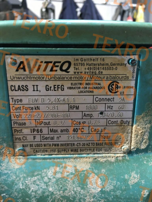 Aviteq-FUVD5,4X-A1.1 220-277/380-480V 60HZ 