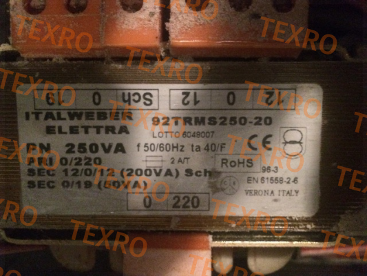 Italweber Elettra-92-TRMS250-20 