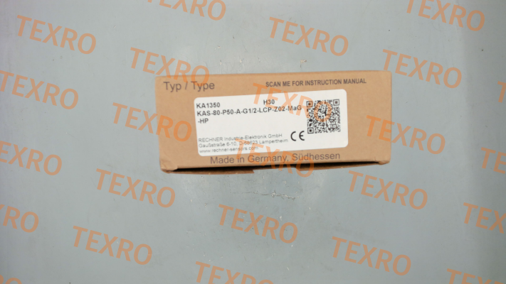 Rechner-p/n: KA1350, Type: KAS-80-P50-A-G1/2-LCP-Z02-MaG-HP