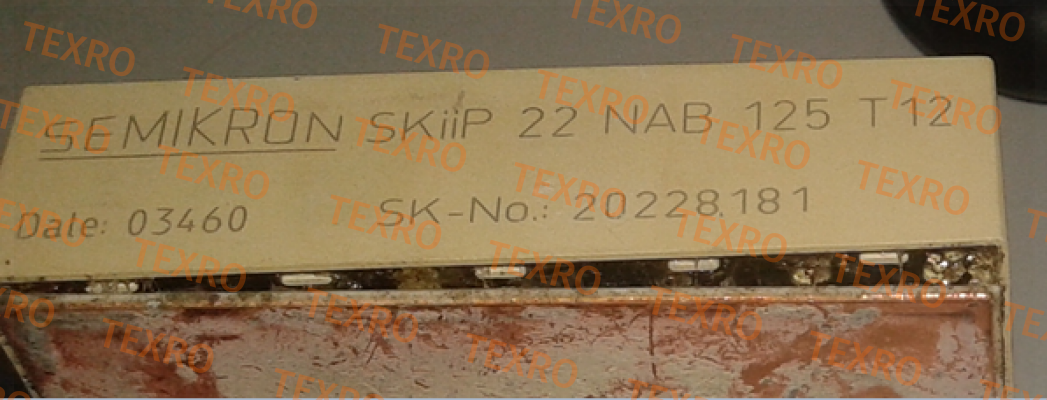 Semikron-SKIIP 22 NAB 125 T12 - 20228181 - OEM/not available - please contact the machine producer directly 