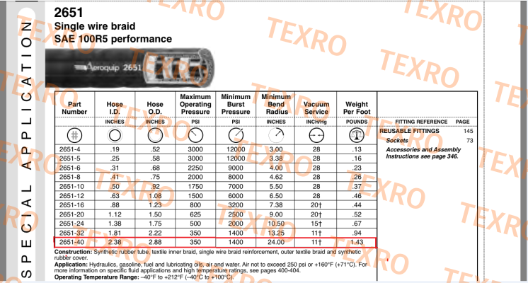 Aeroquip-2651-40