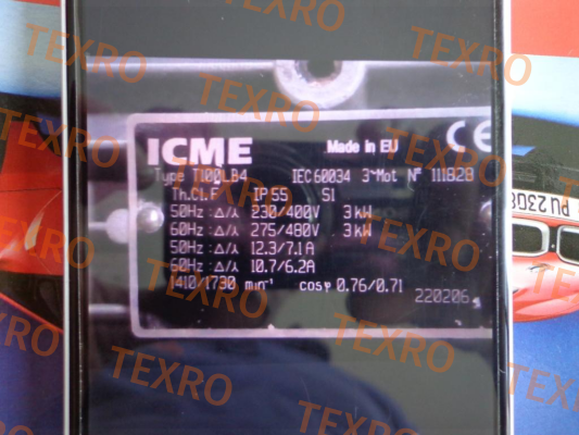 Icme Motor-T100L B4, № 111828