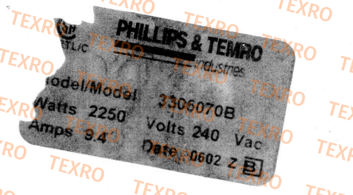 Phillips-Temro-3305070B 