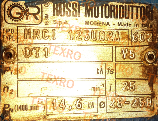 Rossi-MR CI 125 UO2A 