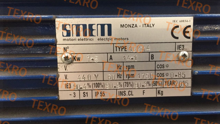 Smem-T3A132M 4POLES ( WITH FEET ) 