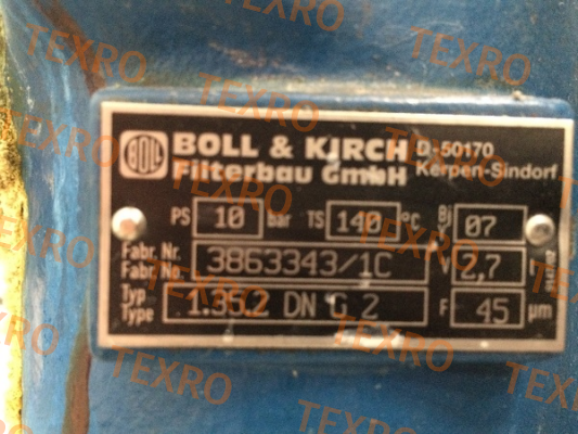 Boll Kirch-seal kit for 3863343/1C (3090055 + 3042329) 