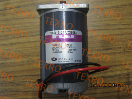 Spg Motor-S6D15-24A(OB06) 