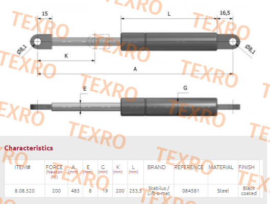 Stabilus-084 581 