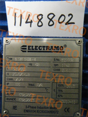 Electramo-1LSM160L4 obsolete, replaced by 160L-4