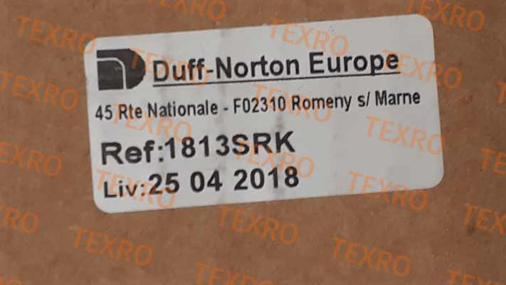 Duff Norton-1813SRK