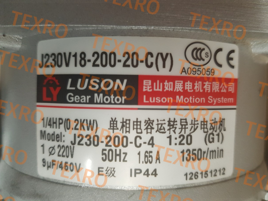 Luson-J230V18-200-20-C(A046)