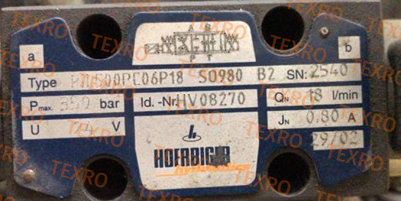 Hoerbiger-PN:500PC06P18 S0980 B2