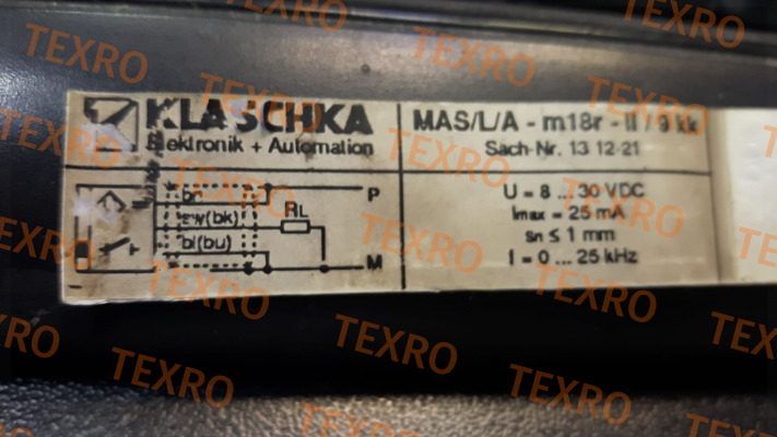 Klaschka-MAS/L/A-M18R-II/9KK