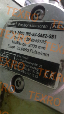 Asm-WS11-2000-INC -5V-SAB2-SB1 obsolete ; new code WS11-2000-DFS60-5V-SAB2-SB