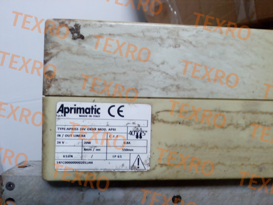 Aprimatic-Type: APRI55 24V OXAR MOD. APRI