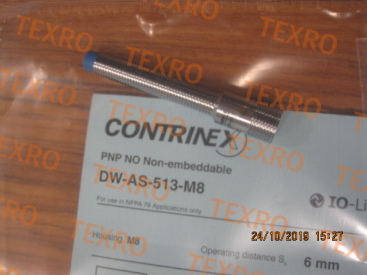 Contrinex-P/N: 320-520-535 Type: DW-AS-513-M8