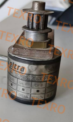 Eltra Encoder-EL18A1B360S12C6X3PR-5M with the pinion