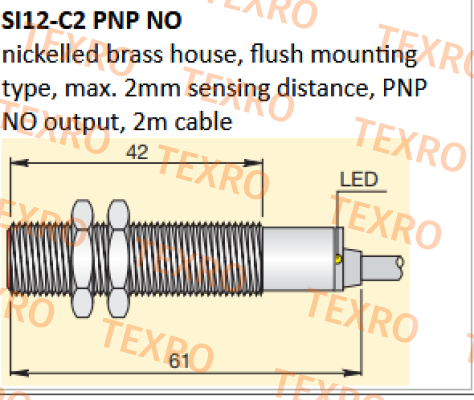 Aeco-SI12-C2 PNP NO