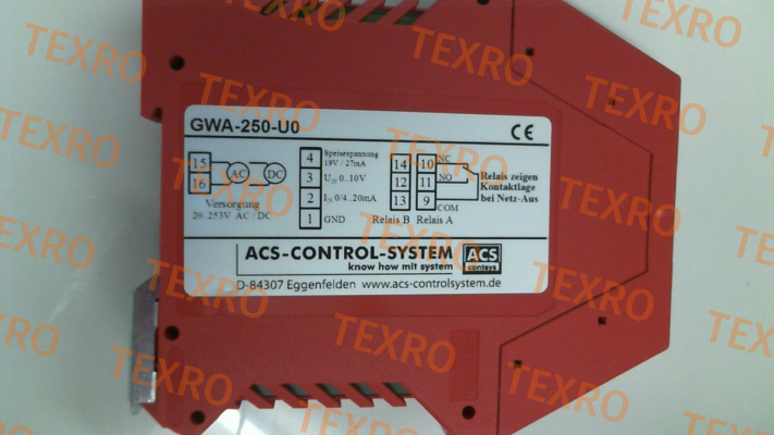 Acs Control-System-GWA-250-U0