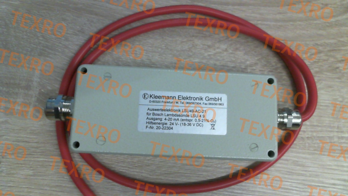 Kleemann-Elektronik-LSU4.9-AC-21 / 0,5-21%O2 / 4-20 mA