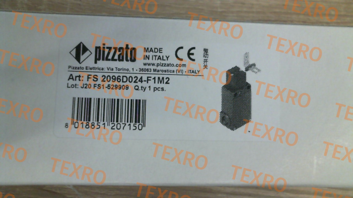 Pizzato Elettrica-FS 2096D024-F1M2