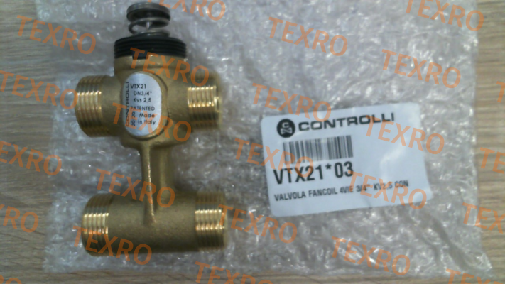 iSMA CONTROLLI-VTX21 3/4" (2.5)