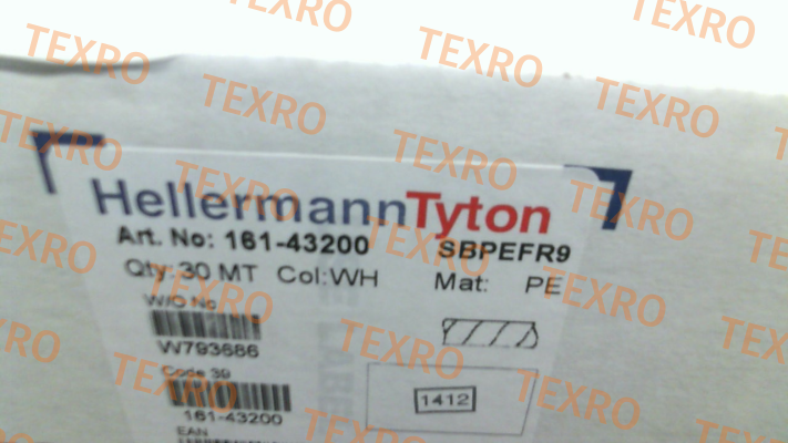 Hellermann Tyton-p/n: 161-43200; Type: SBPEFR9