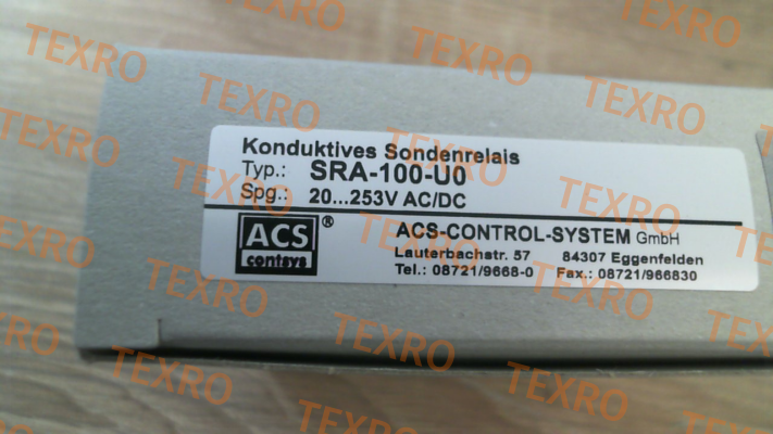 Acs Control-System-SRA-100-U0