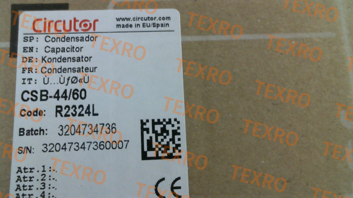 Circutor-R2324L CSB-44/60