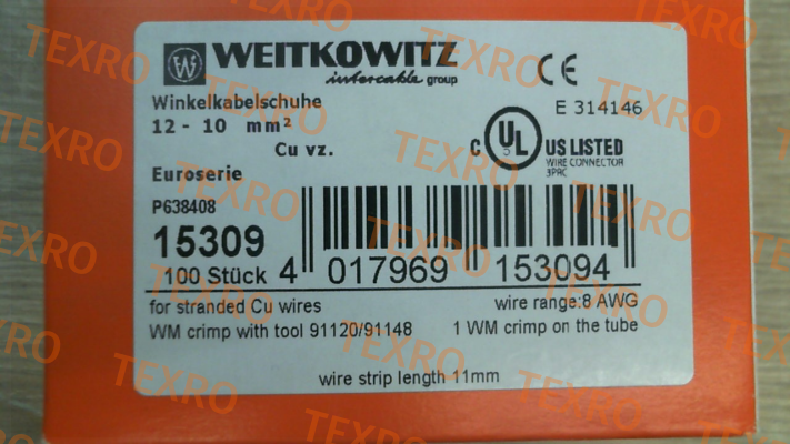 WEITKOWITZ-15309 (pack x100)