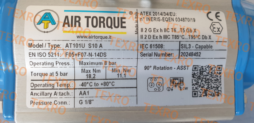 Air Torque-AT101U S10 A (F05+F07-N-14DS)