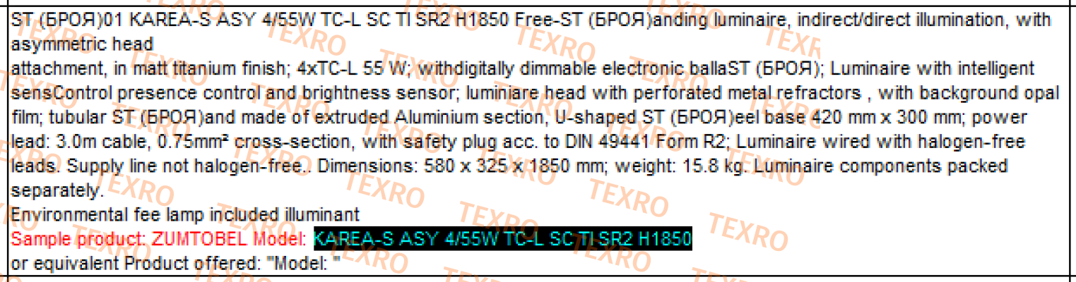 Zumtobel-CAPA-S PR 4/55W TC-L SC WH SR2 AS 