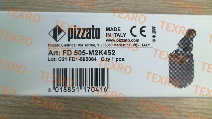 Pizzato Elettrica-FD 505-M2K452