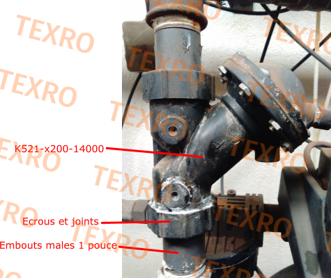 Aprimatic-Ecrous et joints for 521-A 125 REF: K521-X200-14000 