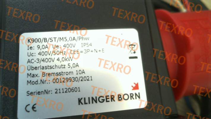 Klinger Born-K900/B/ST/M5,0A/PhW (0012.9930)