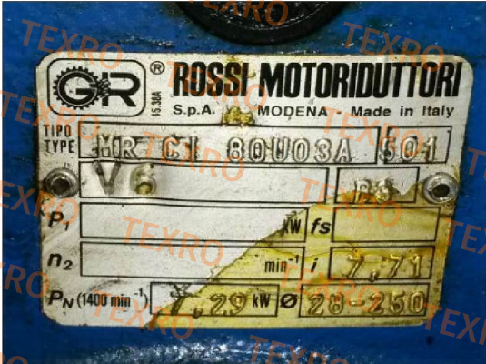 Rossi-MR CI 80 UO3A - 28x250 - 7,71