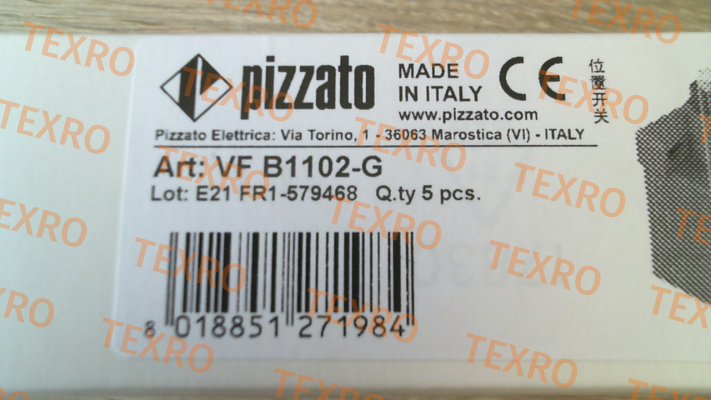 Pizzato Elettrica-VF B1102-G