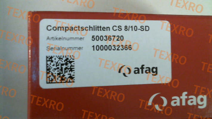 Afag-CS 8/10-SD  /  50036720