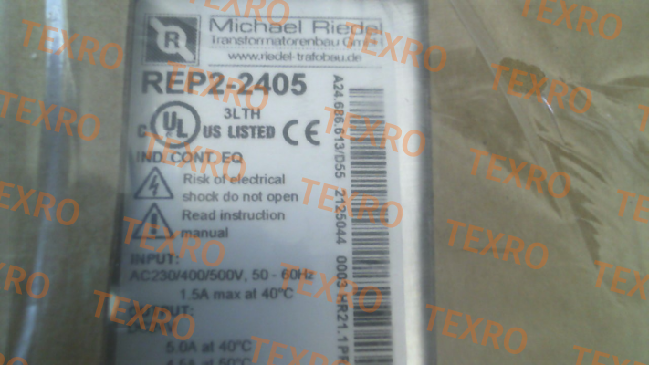 Michael Riedel Transformatorenbau-REP2-2405 120W 2ph