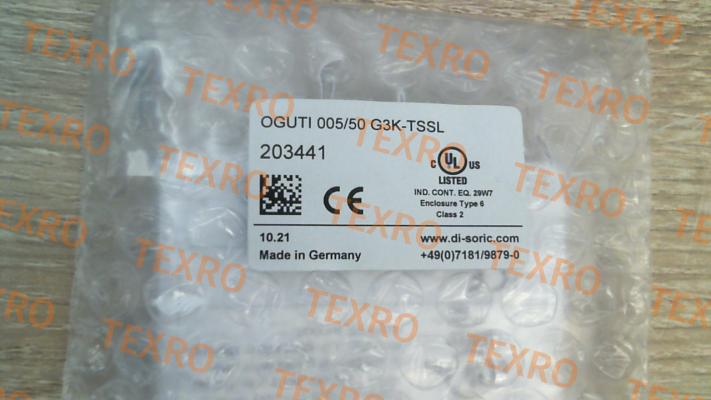 Balluff-p/n: 203441, Type: OGUTI 005/50 G3K-TSSL