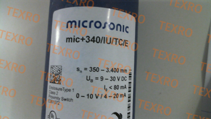 Microsonic-p/n: 22421, Type: mic+340/IU/TC/E